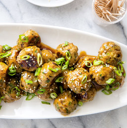 Teriyaki meatballs
