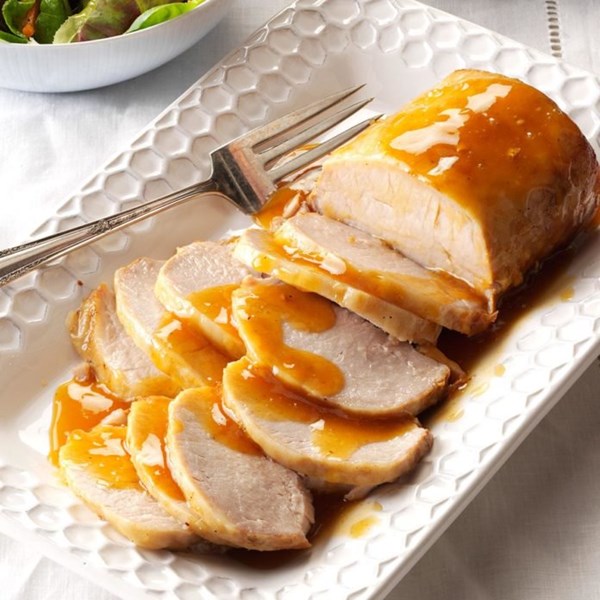 Teriyaki pork roast