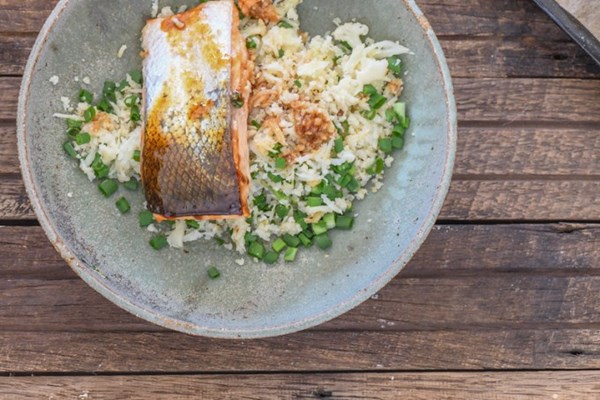 Teriyaki salmon