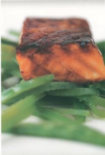 Teriyaki salmon