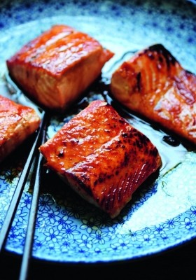 Teriyaki salmon