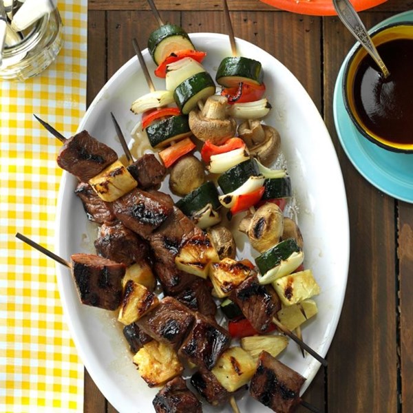 Teriyaki shish kabobs 