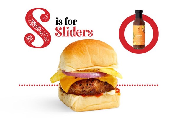 Teriyaki turkey sliders