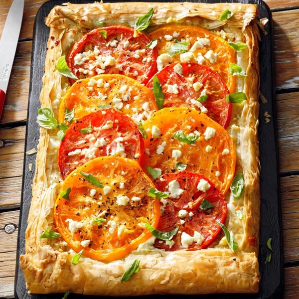 Terrific tomato tart