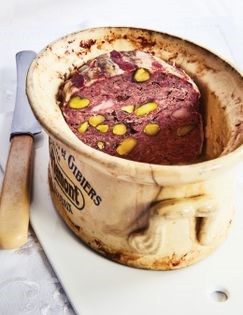 Terrine of wild rabbit & pistachios