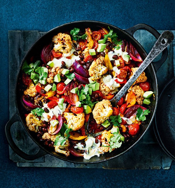 Tex-Mex 5-a-day veggie feast