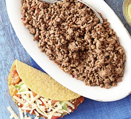 Tex-Mex beef tacos