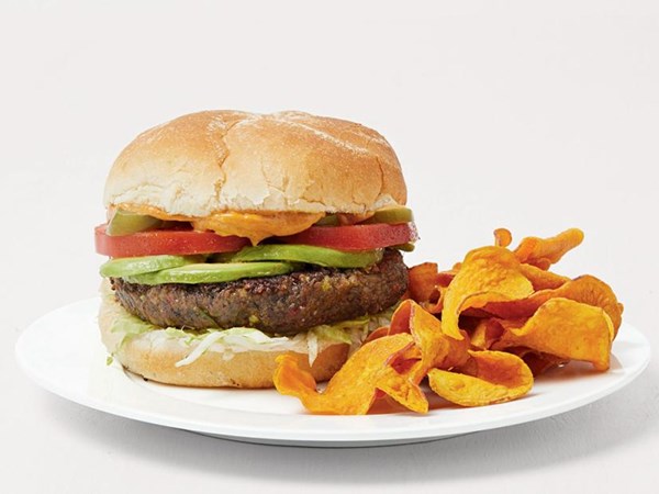 Tex-Mex black bean burgers 