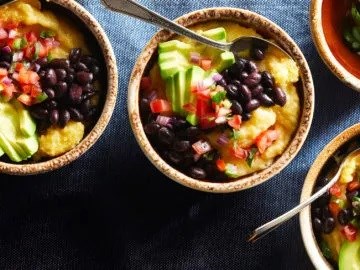 Tex-Mex breakfast polenta 
