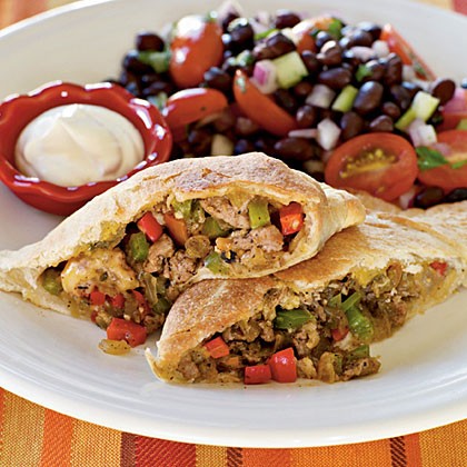 Tex-Mex calzones