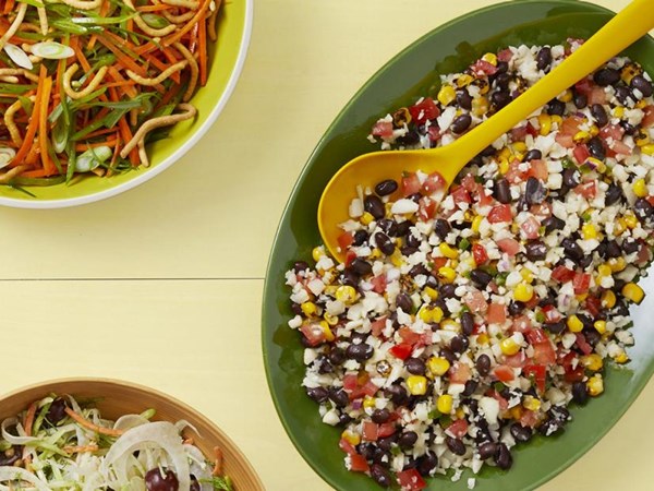 Tex-Mex cauliflower rice salad 