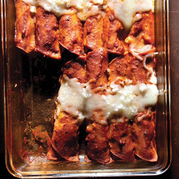 Tex-Mex cheese enchiladas