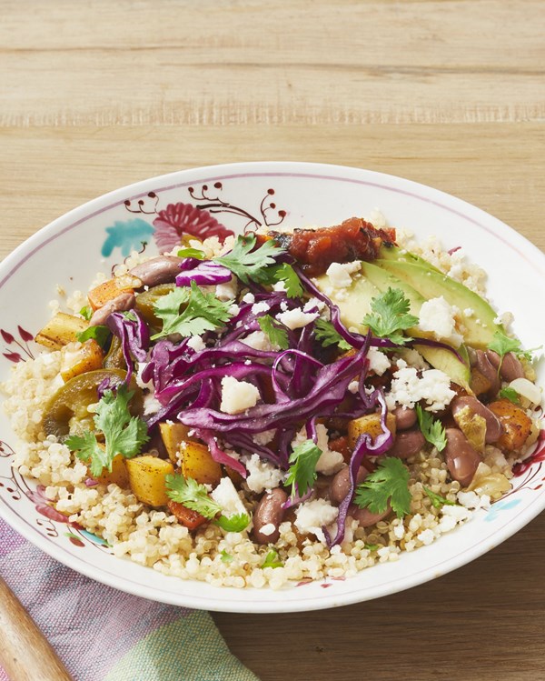 Tex-Mex grain bowls