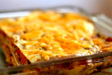 Tex-Mex lasagna