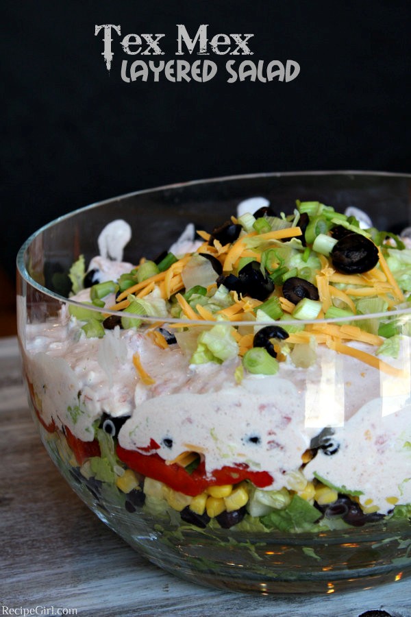 Tex-Mex layered salad