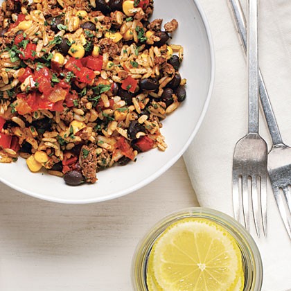 Tex-Mex rice bowl