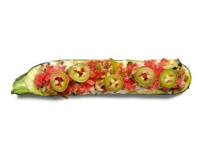 Tex-Mex stuffed zucchini