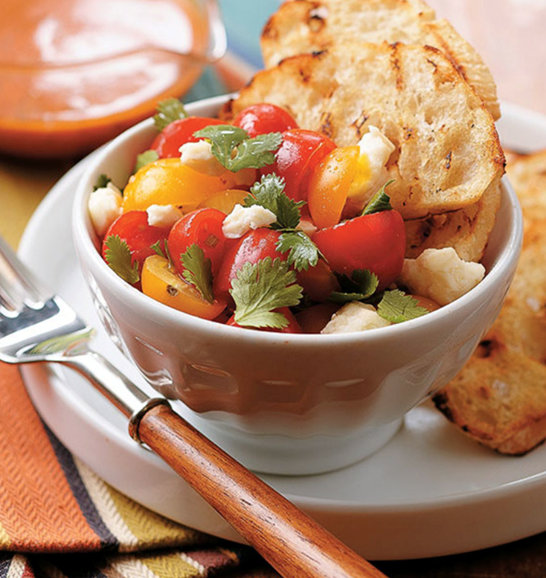 Tex-Mex tomato salad