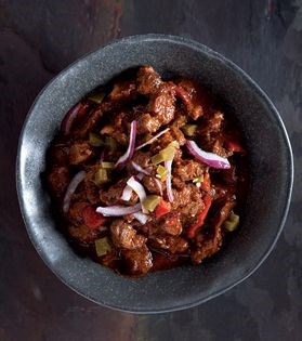 Texas-style beef chili
