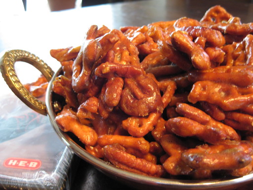 Texas sweet heat - caramel pretzles