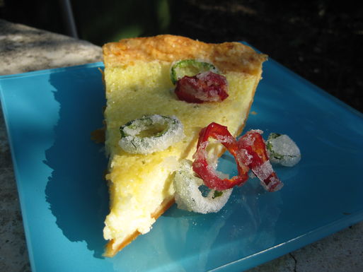 Texas twister buttermilk pie