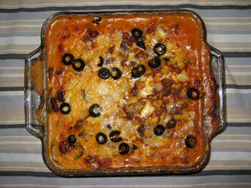 TexMex lasagna