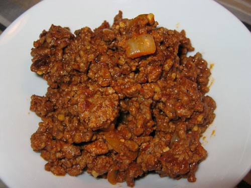 TexMex seasoned ground beef
