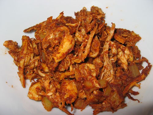 TexMex shredded chicken