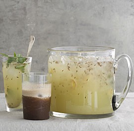 Thai basil and cumin lemonade