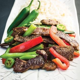 Thai basil beef