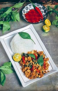Thai basil 'chicken'