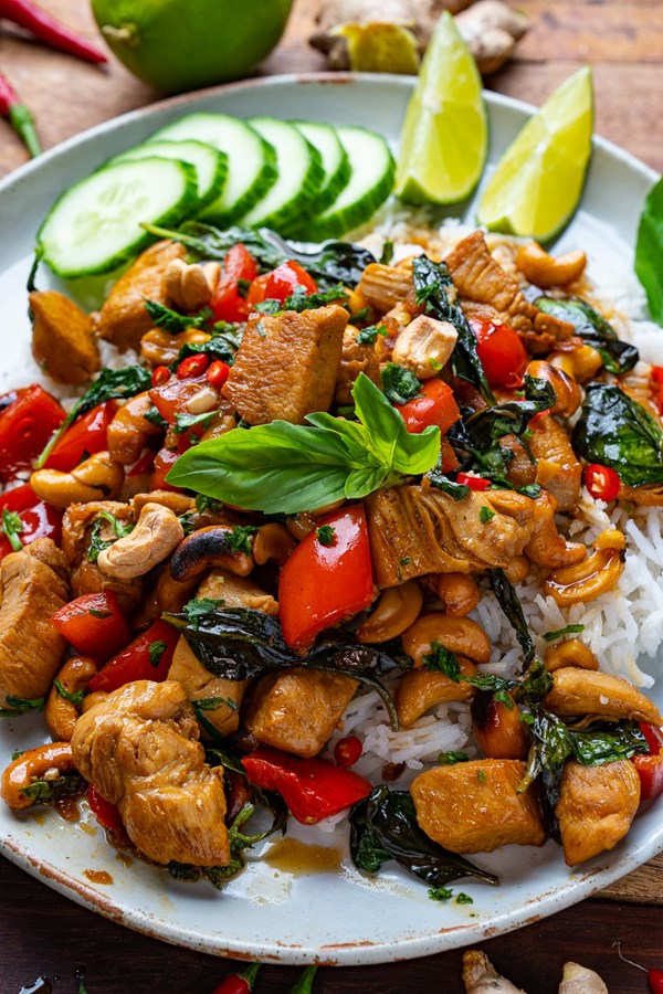 Thai basil chicken