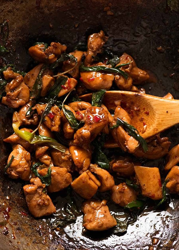 Thai basil chicken