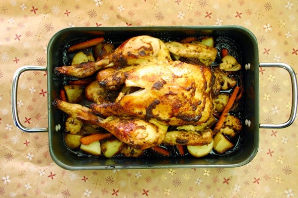 Thai basil curry Christmas roast 