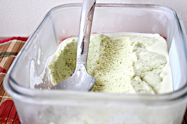 Thai basil ice cream