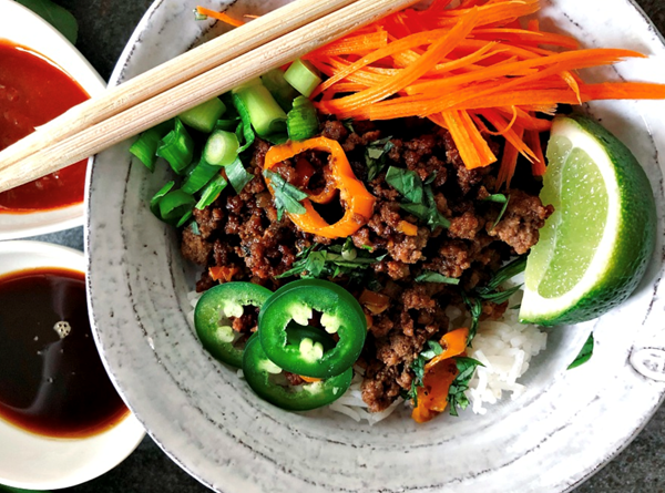 Thai basil stir-fry