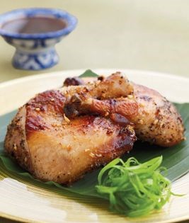 Thai BBQ chicken (Gai yaang)