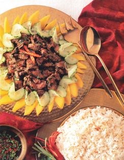 Thai beef salad