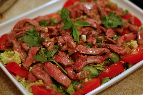 Thai beef salad