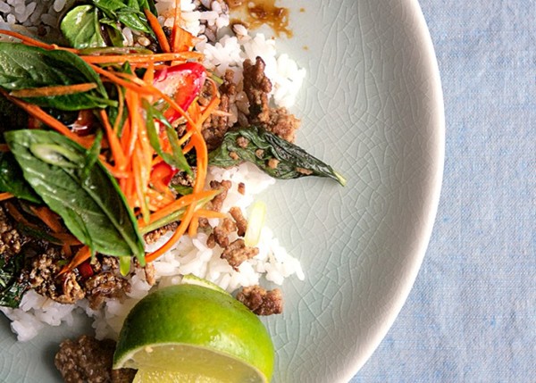 Thai beef with basil