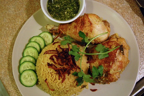 Thai biryani (Khao mok gai)