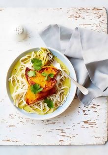 Thai butternut noodles