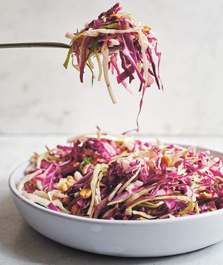 Thai cabbage slaw