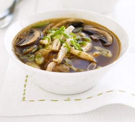 Thai chicken & mushroom broth