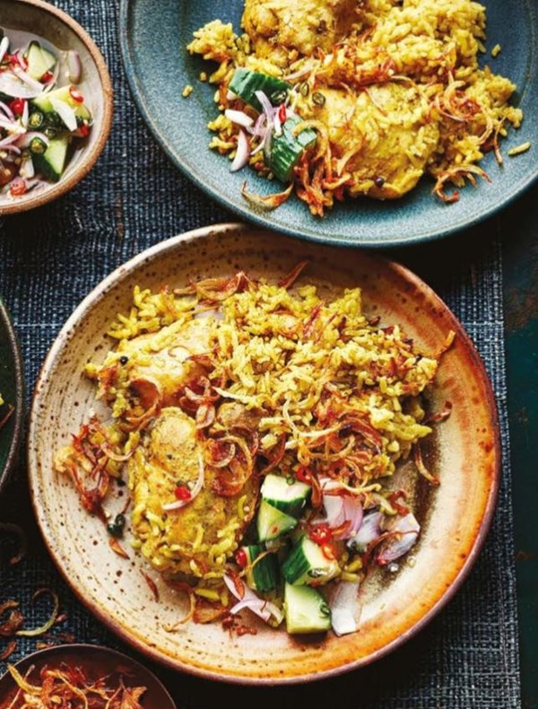 Thai chicken biryani