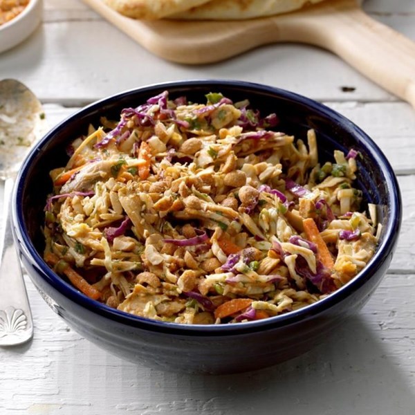 Thai chicken coleslaw 