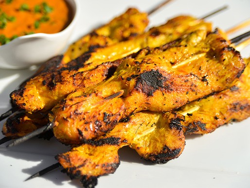 Thai chicken satay