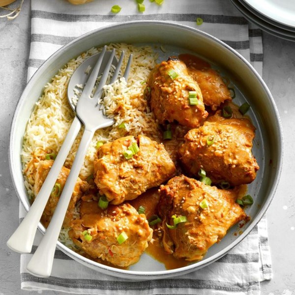 Thai chicken thighs