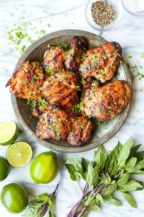 Thai chicken thighs