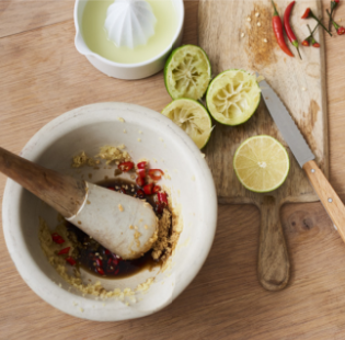 Thai chile and ginger dressing